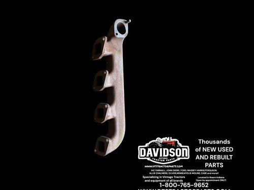 International 574 D-239 Engine Underslung Exhaust Manifold 3055276R12 Tractor