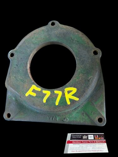 USED JOHN DEERE G TRACTOR CRANKSHAFT MAIN BEARING OIL SLINGER CAP COVER F77R