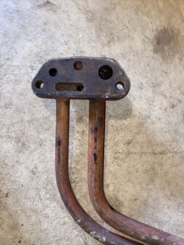 Farmall Super A SA IH Tractor good front steel hydraulic line lines