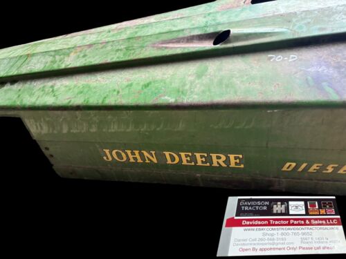 John Deere  Hood Cowl Cover 70 720 Diesel Antique Tractor