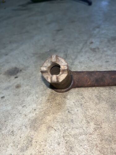 Farmall H IHC tractor ORIGINAL hydraulic belly pump control lever