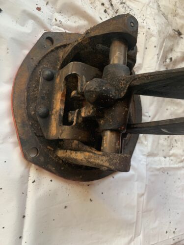 Allis Chalmers C tractor transmission cover w/ shift shifter forks