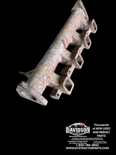 International Farmall 1468 Left Exhaust Manifold Antique Tractor V8