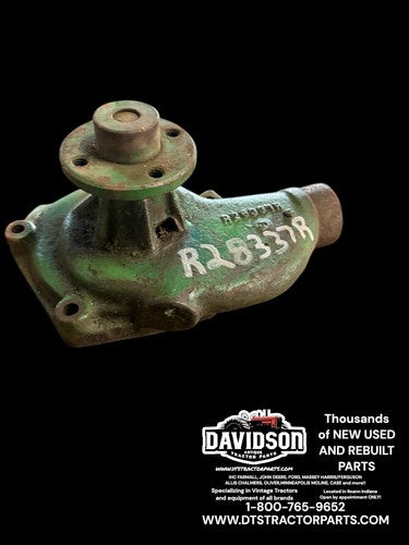 John Deere 3010 3020 Diesel Used Water Pump Assembly Antique Tractor