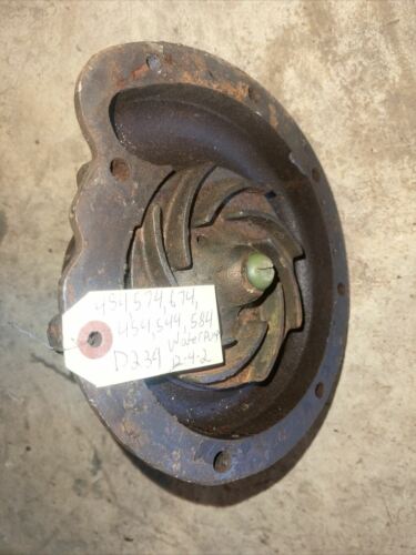 484 574 674 454 544 584 D239 Water pump