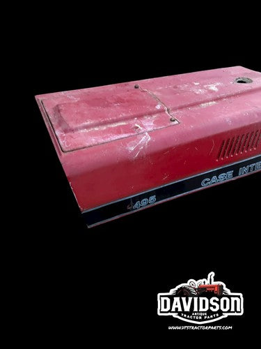 Case International 495 Hood Engine Cover Antique Tractor
