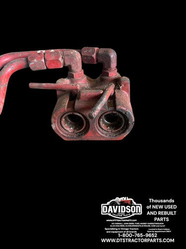 IH International Farmall 856 Hydraulic Remote Block Coupler Antique Tractor