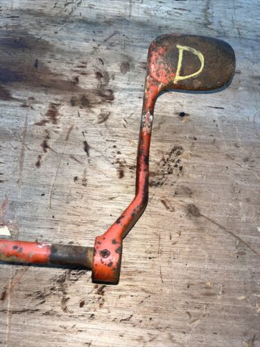 Case 830 Diesel RowCrop Tractor foot control pedal pedals Antique Tractor