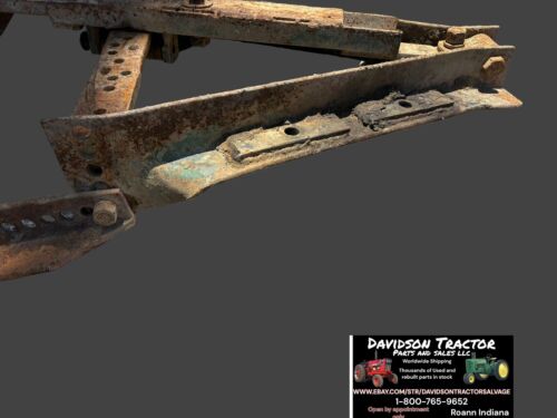 John Deere Unstyled A Drawbar W/Mower Bracket Antique Tractor