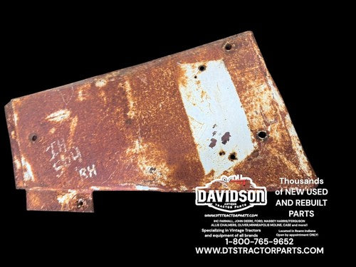 IH Farmall 504 Right Radiator Side Panel Antique Tractor