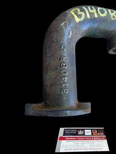 JOHN DEERE B INTAKE PIPE B1408R