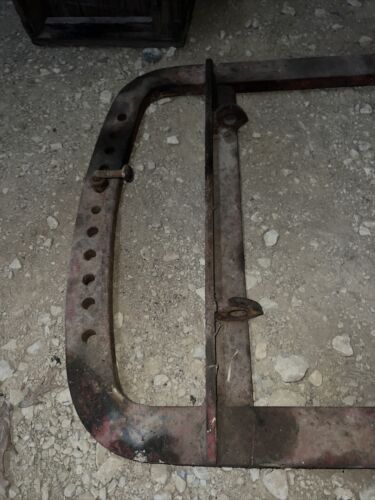 McCormick WD9 W9 Drawbar Horseshoe Antique Tractor