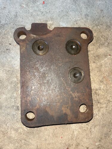 Farmall 400 450 tractor IH hydraulic block valve behind dash cover