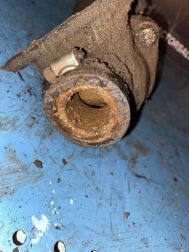 Farmall 400 450 tractor original IH thermostat housing engine too radiator