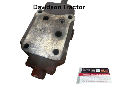 IHC Farmall Hydraulic Block Antique Tractor