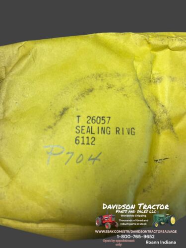 John Deere T26057 SEALING RING GENUINE JOHN DEERE NEW OLD STOCK