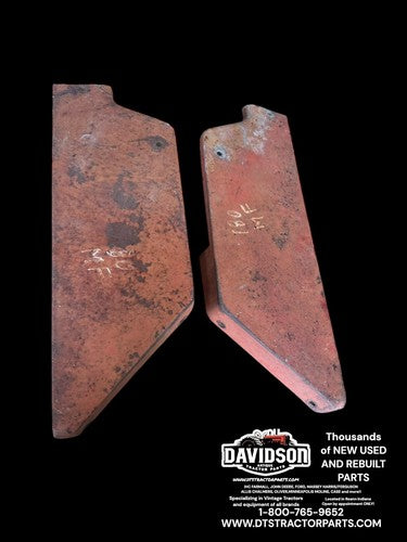 Massey Ferguson 180 Hood Panel Pair Antique Tractor