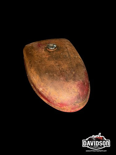 Farmall A IH Tractor ORIGINAL IH gas tank w/ cover cap & sediment bulb