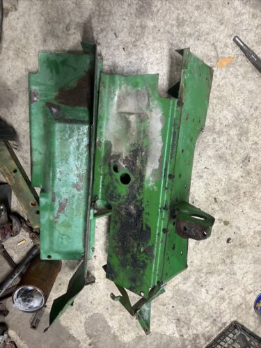 PAIR of John Deere 2010 Utility Floor Pans W/mounts Antique Tractor
