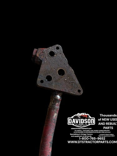 International 504 Utility IH Tractor hydraulic oil flow valve w/ main line