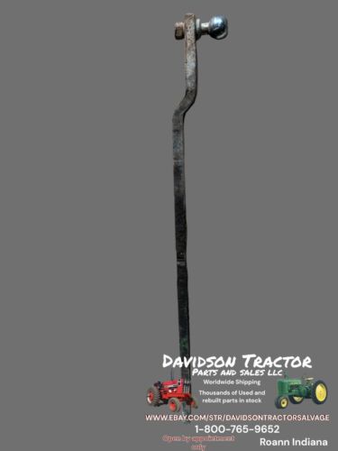 John Deere B Styled tractor original JD drawbar. Antique Tractor