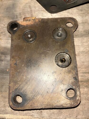 Farmall 400 450 tractor IH hydraulic block valve behind dash cover