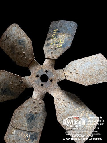 J.I. Case 2090 2394 3294 4490 + Tractors 504BD 504BDT Engine Fan A164663