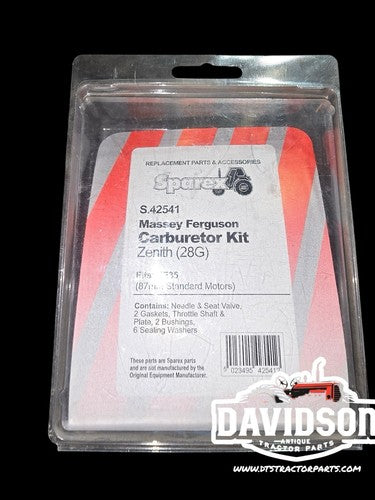 Sparex, S.42541 Repair Kit, Carburetor for Massey Ferguson FE35