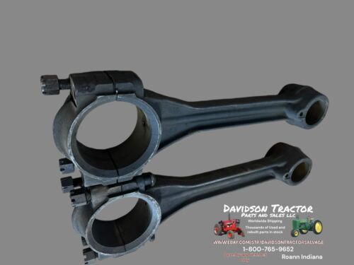 John Deere Unstyled G Tractor JD engine Connecting rods rod w/ caps F5R