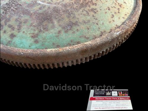John Deere A JD Tractor Electric start flywheel A2615R w/ starter ring gear