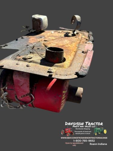 International B-414 Air Cleaner With Bracket Antique Tractor