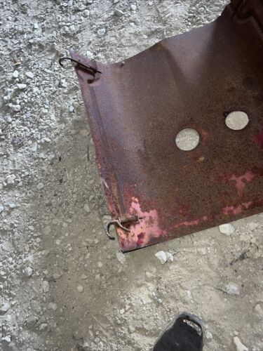 Farmall C Super SC tractor Original IH engine motor hood cover panel