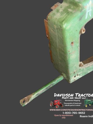 USED JOHN DEERE A4459R CAST DASH PLATE STEERING SUPPORT John Deere 60 Tractor