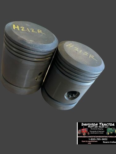 Used John Deere H Tractor Piston Pair STD H212R Antique Tractor