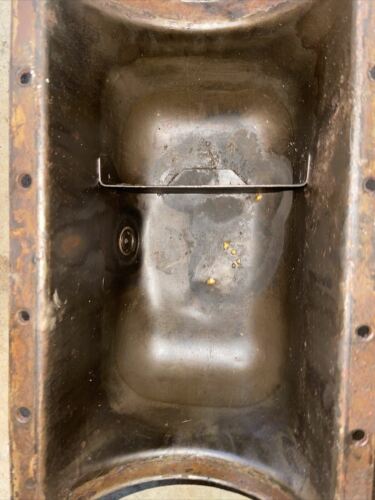 Farmall power unit engine Y69 Y 69 motor Original IH oil pan w/ drain plug