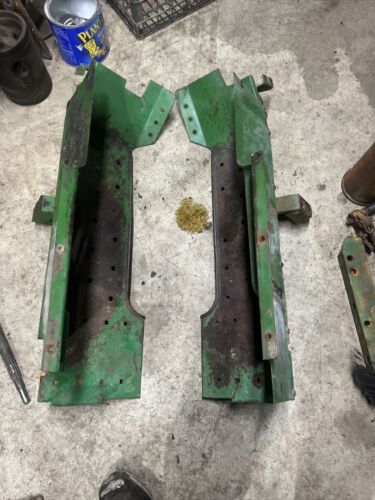PAIR of John Deere 2010 Utility Floor Pans W/mounts Antique Tractor