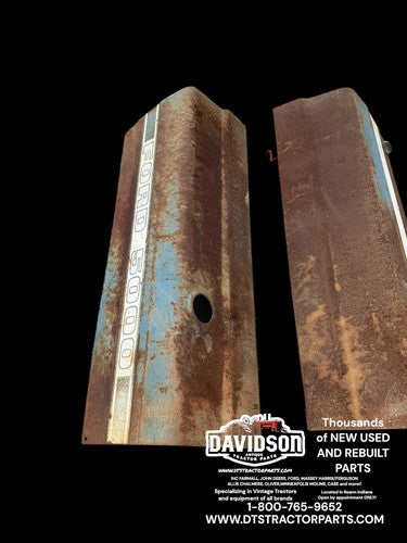 Ford 5000 Hood Panel Pair Antique Tractor