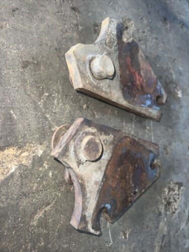 Farmall C IH tractor ORIGINAL cultivator mounting brackets bracket braces
