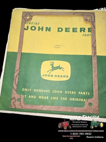 Genuine John Deere W10223W New Old Stock Gasket