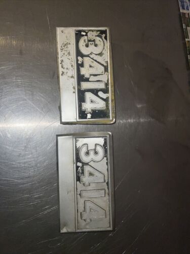 Two IH 3414 Diesel Emblems – DAVIDSON TRACTOR PARTS AND SALES LLC