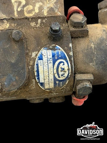 Perkins 336 Injection Pump Core Massey Ferguson Antique Tractor