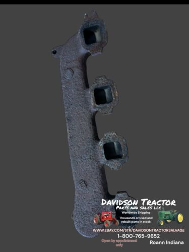 John Deere 1010 2010 Diesel T12617T Underslung exhaust manifold Hard To Find