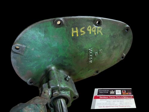 John Deere H rear cover with PTO H599R Antique Tractor