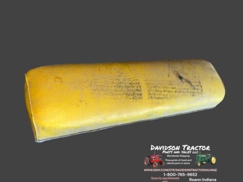 John Deere M MT 40 420 430 435 440 320 330 Rear Seat Cushion Back Rest Yellow