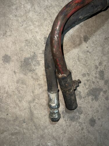 Farmall IH 450 400 rowcrop row crop tractor pair/set steel front hydraulic lines