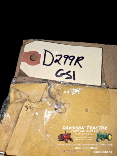 Genuine John Deere D299R  New Old Stock Gasket