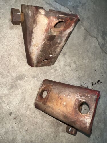 IHC Mcormick WD9 W9  Drawbar Mounting bracket PAIR antique tractor Farmall