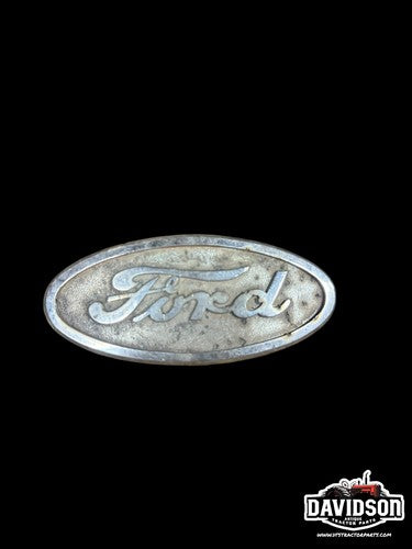Original Ford 8N Front Hood Emblem Antique Tractor
