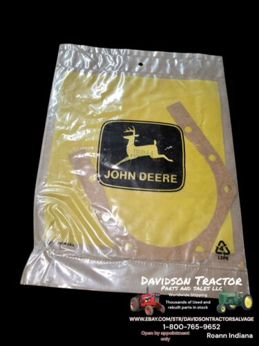 Genuine John Deere L  L4132T  New Old Stock  GASKET, REAR OIL SEAL PLATE