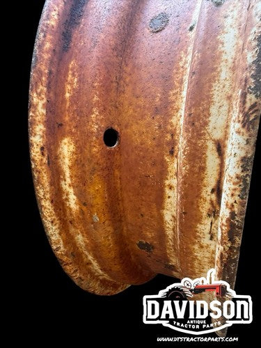 5x18 6 Bolt Front Rim Antique Tractor 3inch Lug Space 4.5 Inch Center Hole